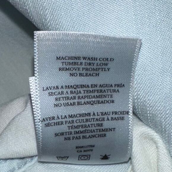 Rails Carter Light Vintage Dip Dye Ombre Tencel Button Up Top Size XS - Picture 11 of 16